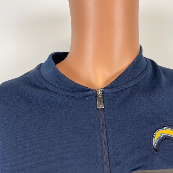 Nike Los Angeles Chargers Half Zip Lightweight Dri Fit Jacket NFL Football L - Picture 3 of 7